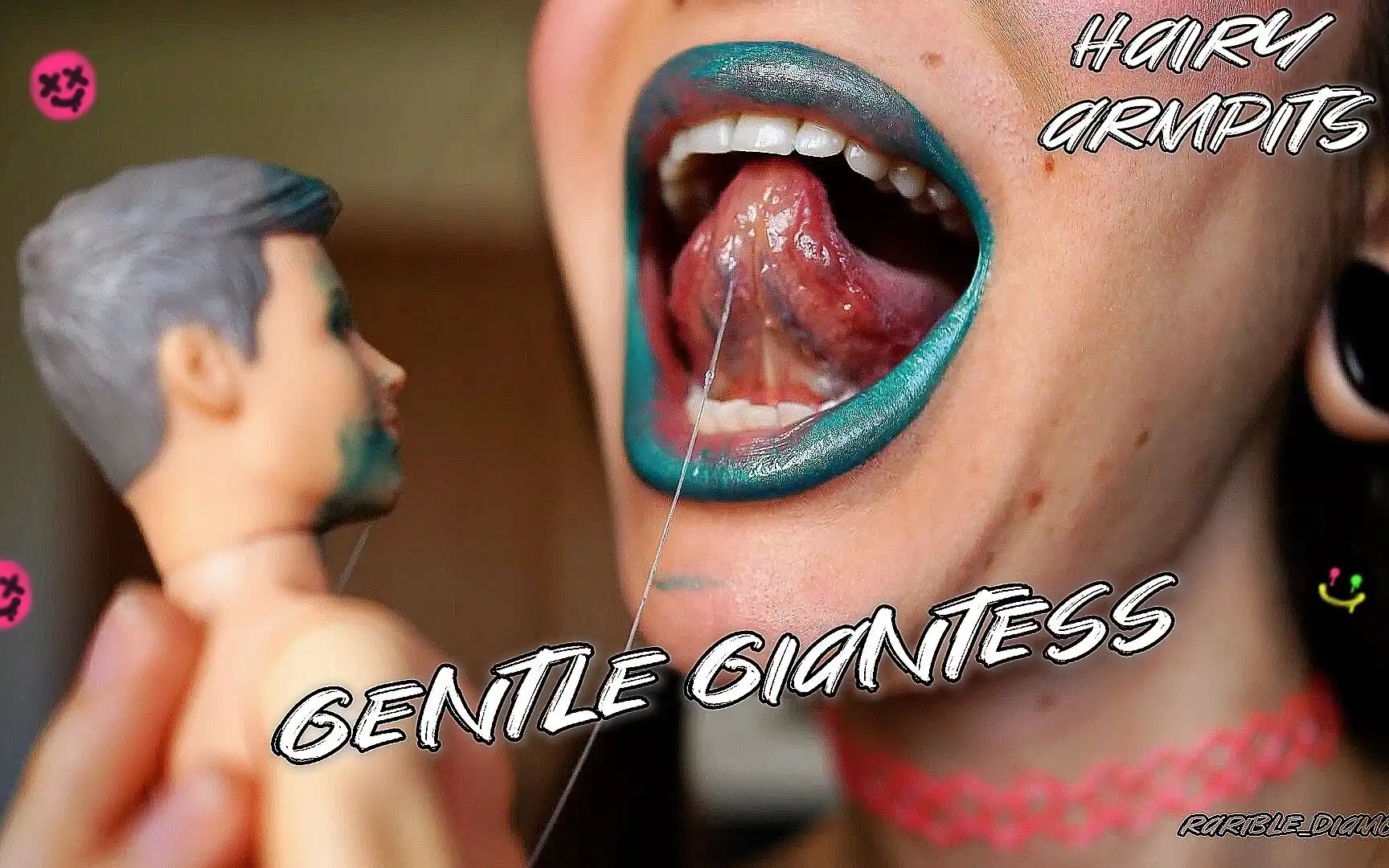 Gentle Giantess Toxic Kissing and Armpit Sniffing Custom