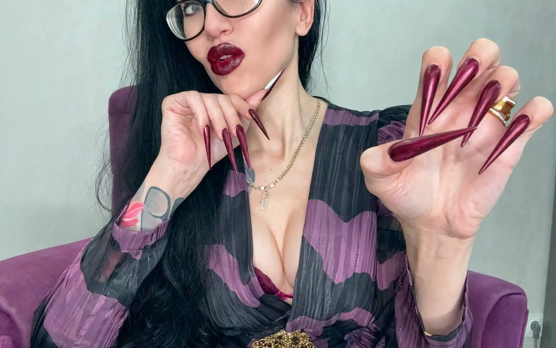 New Color Long Nails