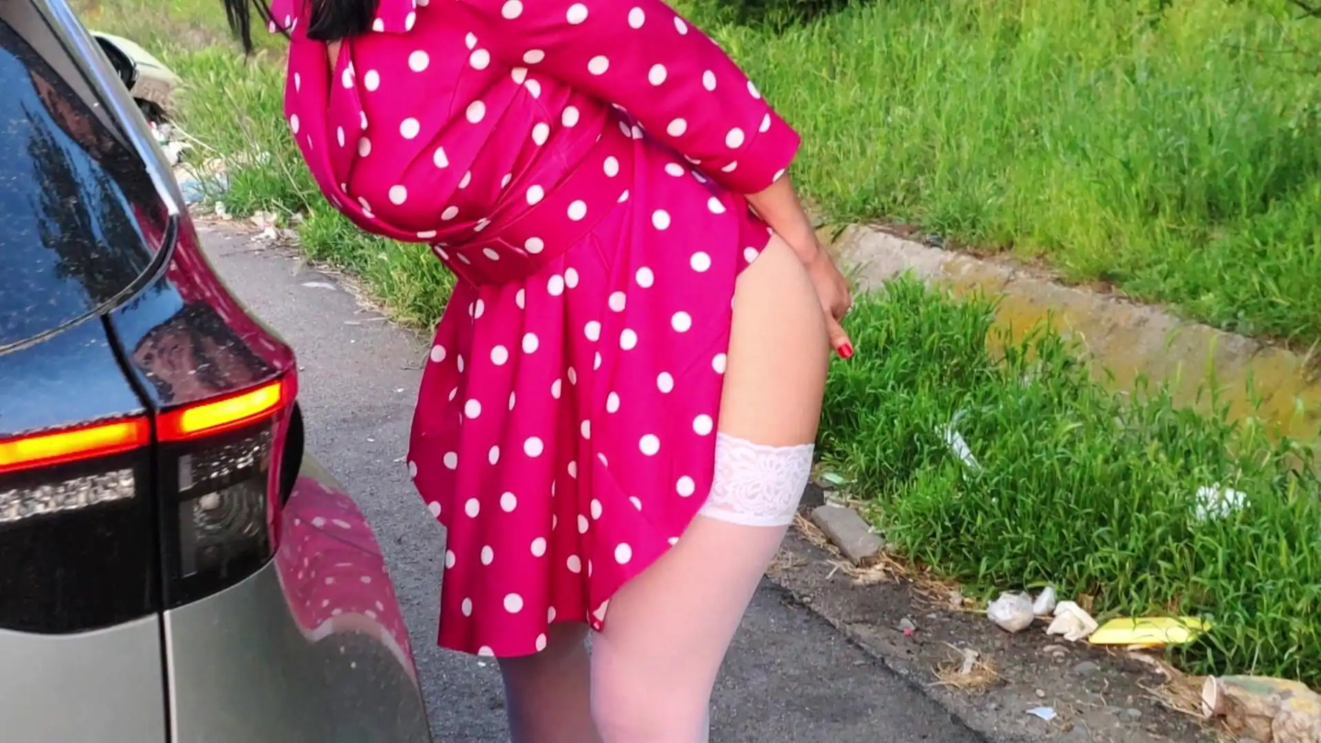 Slave Tih Is Naked Under the Bridge