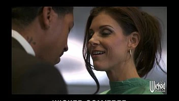 Hot Brunette Doctor India Summer Sucks And Fucks Big-dick At Work
