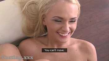 Casting She Can' t Wait For Cock