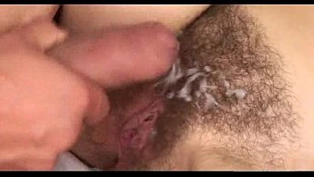 Cum On Hairy Pussy
