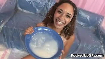 Ebony Teen Mimi Allen Fucks In A Gangbang And Gets Extreme Facial