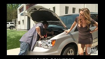 Stunning Blonde British Milf Tanya Tate Fucks Her Car Mechanic