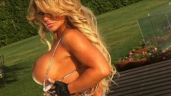 Sophia Rossi In A Hot Swimsuit On A Beach Hot And Sexy