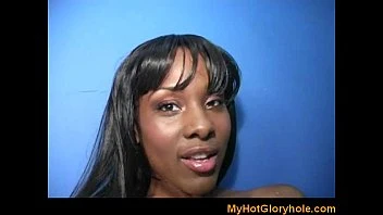 Interracial Gloryhole - Amazing Blowjob Expert Cock Sucking 22