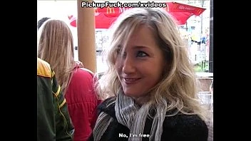 Young Blonde Fucked From Mcdonald' s On The Street