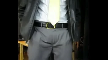 Afterwork Jerk-off In Businessman Attire
