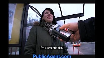 Publicagent Jana Fucks Me In The Car For Money