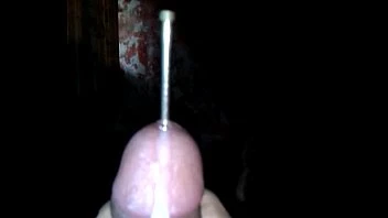 Mumbai Boy- Metal Rod Penis Insertion By Mistress