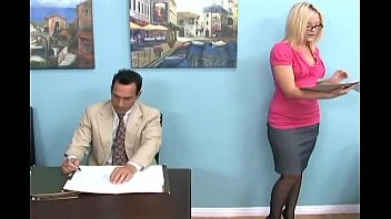 Blonde Gives A Footjob And Foot Worship In Boots