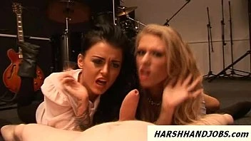Stacey Lacy And Michelle Moist Dominate Guy