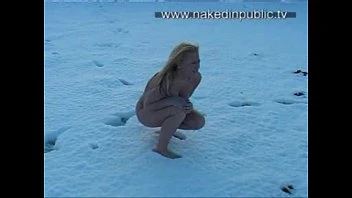 Lindsay In The Snow