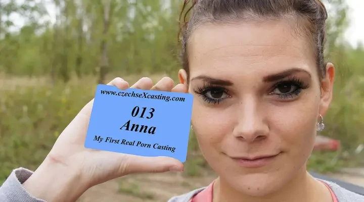 Anna first real porn casting