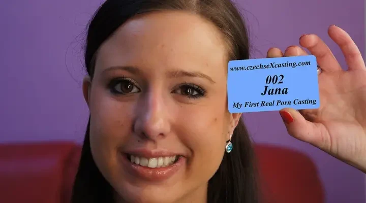 Jana first real porn casting