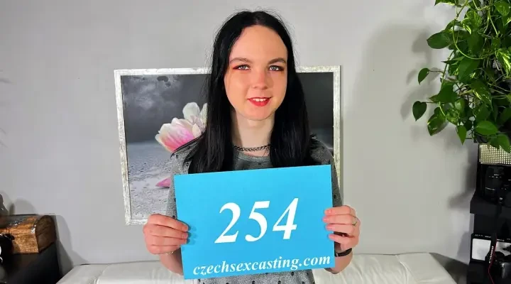 Papita at her first porn casting