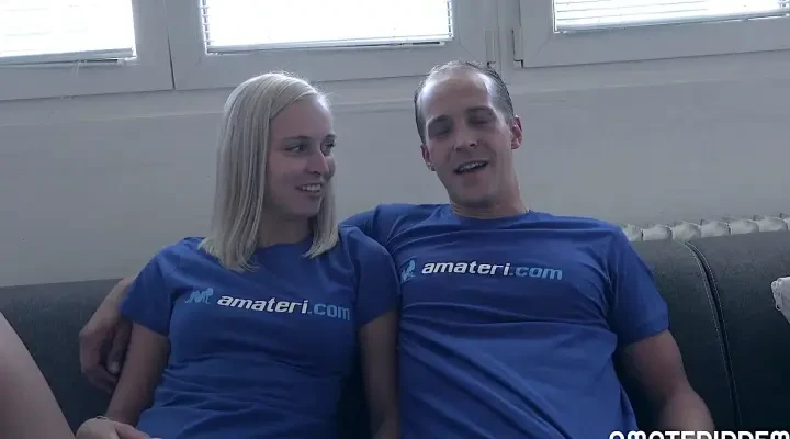Czech amateurs couple Nika and Pavel