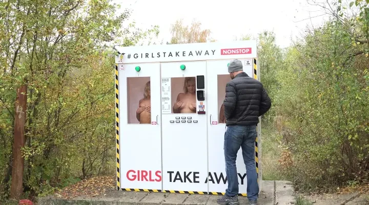 Victoria Pure Inside The First Czech Vending Machine For Sex