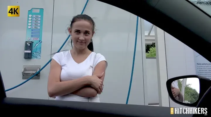 She Gets Fucked After Cleaning The Car!