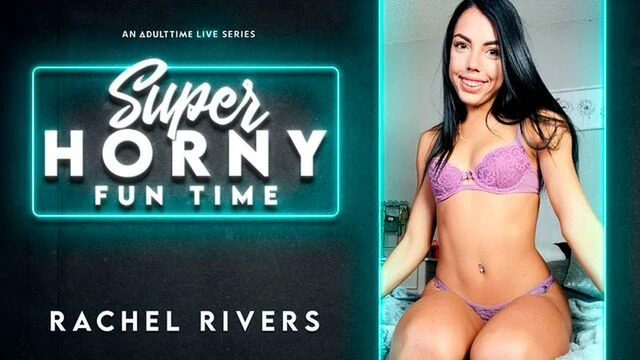Stunning soloing teen Rachel Rivers opens her little crack