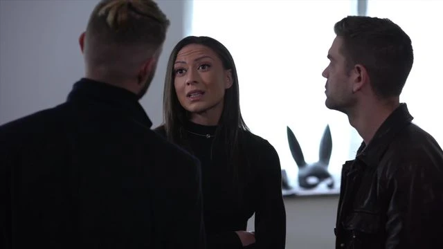 Lusty brunette Cassie Del Isla is feeling two fat dicks in her tight holes