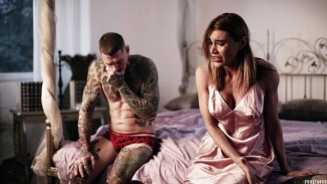 Impressive silicone tits babe Kitana Lure rammed by big cock