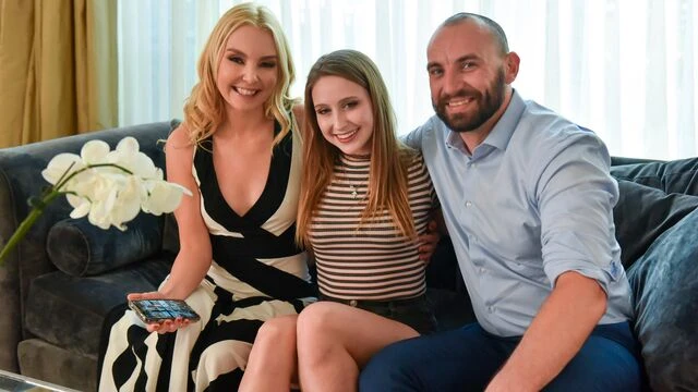 Playful hotties Laney Grey and Aaliyah Love are getting screwed