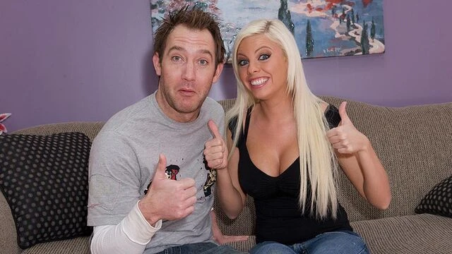 Astonishing blonde with big boobs Britney Amber gets fucked
