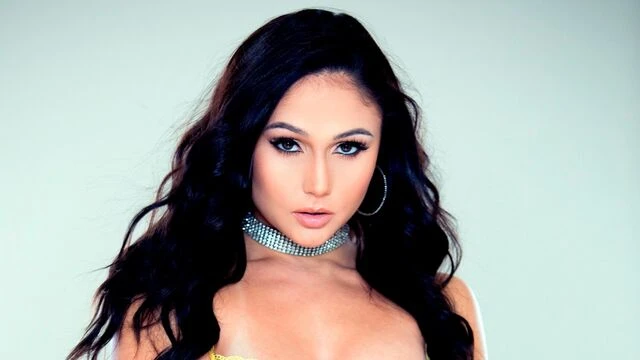 Beautiful oiled brunette Ariana Marie is enjoying hardcore anal fuck