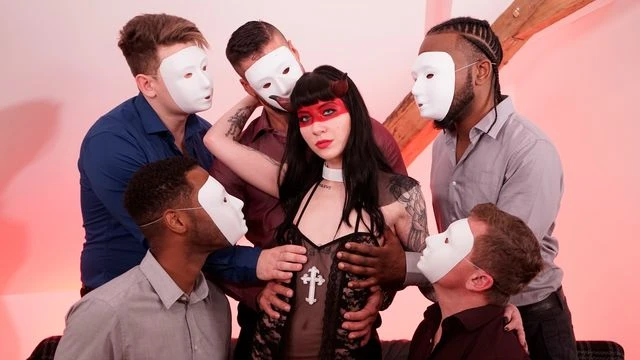 Crazy DP sex session with a slutty mademoiselle Charlotte Sartre
