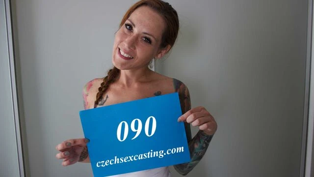 Redhead hottie Foxy Sanie is enjoying dick-riding so freaking much