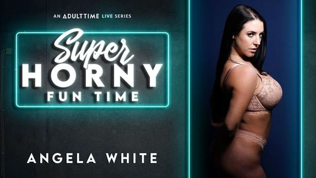 Good-looking brunette with big boobs Angela White demonstrates her body