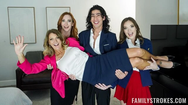 Gorgeous missionary pose fuck with sweethearts Katie Kush and Sophia Locke