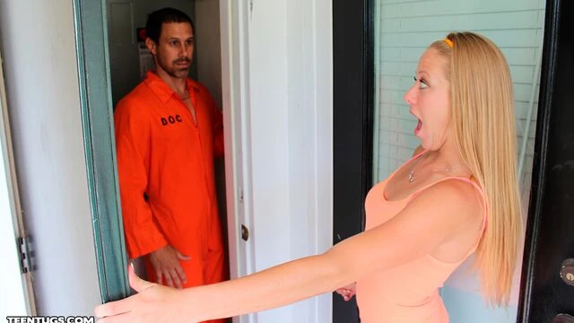 Pretty sweet masturbation with a leggy young angel Sydney Cross