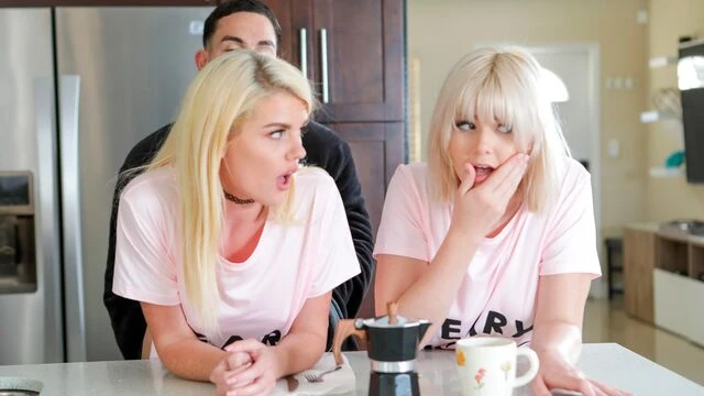 Two cute models Sabrina Snow and Nikki Sweet are getting pleasure
