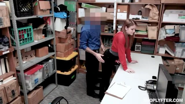 Sensual teen Rosalyn Sphinx gets fucked in the back office