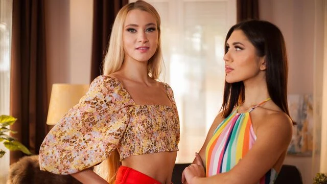 Stunning face sitting session with chicks Ivi Rein and Jadilica