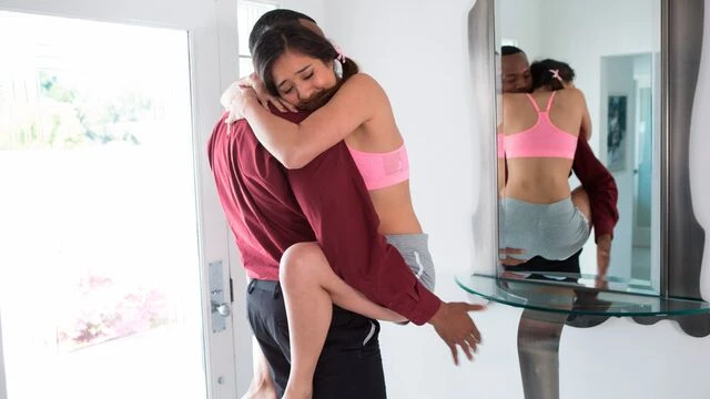 Stunning Asian teen Mila Jade is enjoying intensive pound