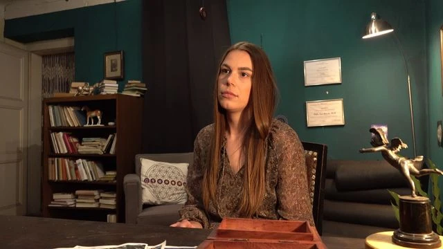 Crazy hottie with an innocent look nicely fucked from behind