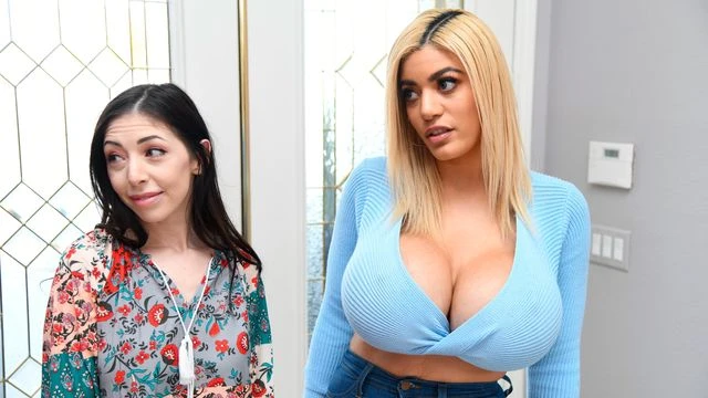 An excellent doll with big boobs Amber Alena screwed by a long boner