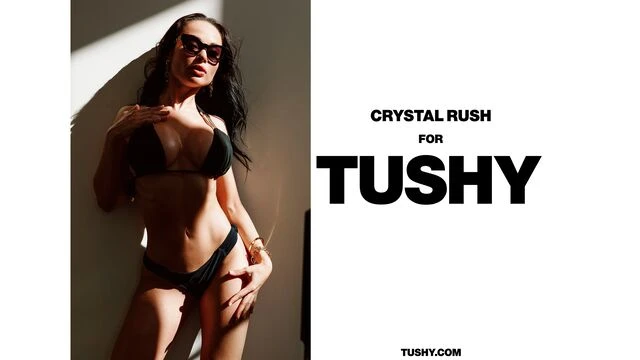 Crystal Rush's firm ass smut by Tushy Raw