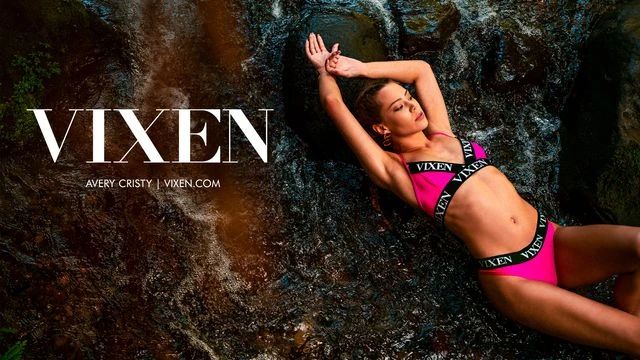 Legs on shoulders smut with radiant Avery Cristy from Vixen