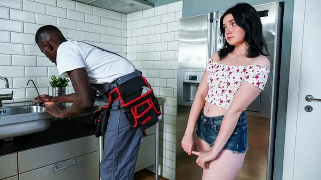 Teens Love Black Cocks featuring Virgin Butterfly's big ass sex