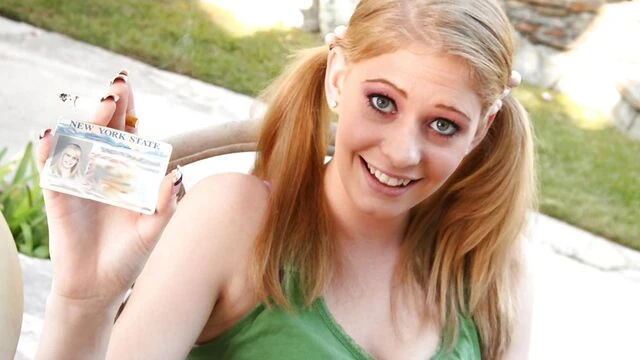 Magnetic Allie James - big cock clip - I am Eighteen