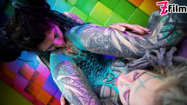 Oral xxx with wild Anuskatzz and IlluZ from z-filmz-originals