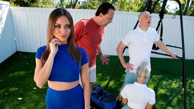 Bendy Havana Bleu's pussy licking smut