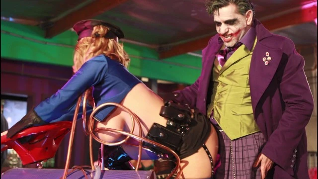 Whorny Films featuring Isis Love and Jenny Hendrix's costume sex scene