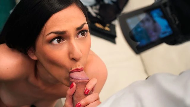 Ashely Ocean's cumshot video by Fake Agent