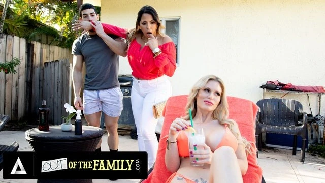 Girl on girl sex with noble Julianna Vega from Out Of The Family