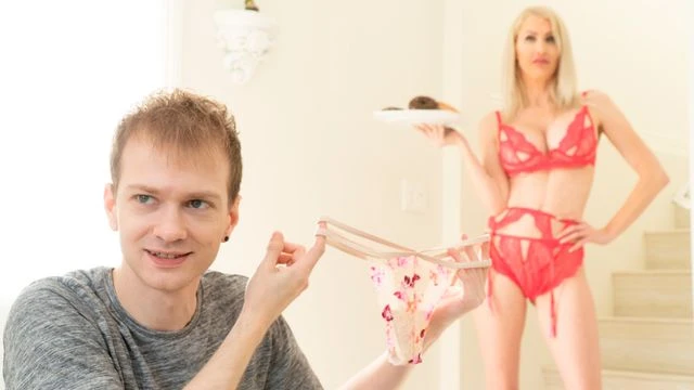 Impeccable Katie's handjob scene